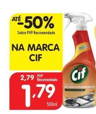 Minipreço Limpadores cif promoção