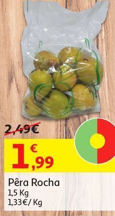 Auchan Pera rocha promoção