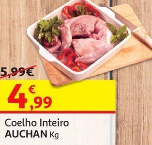 Coelho inteiro auchan