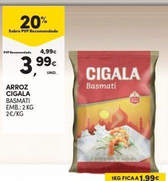 Arroz cigala