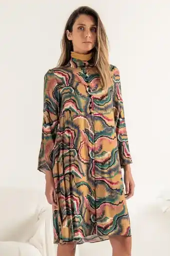 Ana Sousa Vestido com estampado digital promoção