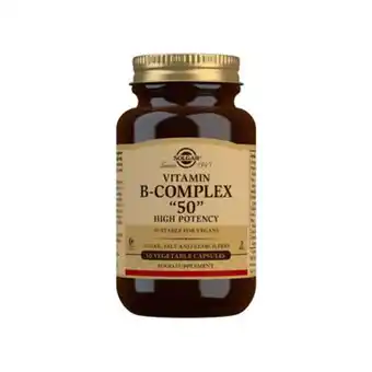 Cápsulas de vitaminas do complexo b 50