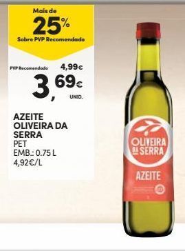 Continente Bom dia Azeite oliveira da serra promoção