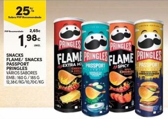Continente Bom dia Salgadinhos pringles promoção