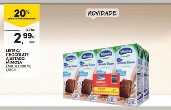 Continente Bom dia Achocolatado mimosa promoção
