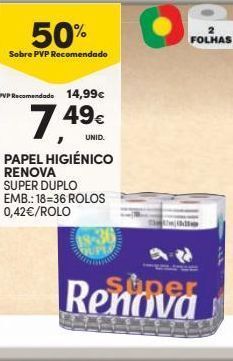Continente Bom dia Papel higiênico renova promoção