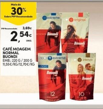 Continente Bom dia Café buondi promoção