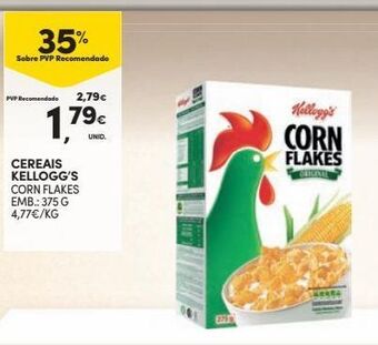 Continente Bom dia Cereais kellogg's promoção