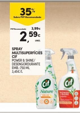 Continente Bom dia Limpadores cif promoção