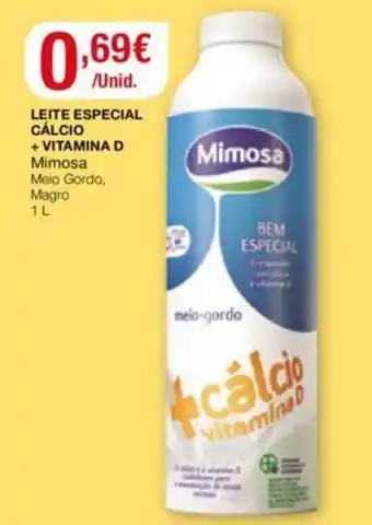 Intermarché Leite Especial Cálcio +Vitamina D 1L promoção