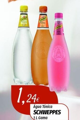 Água tônica schweppes
