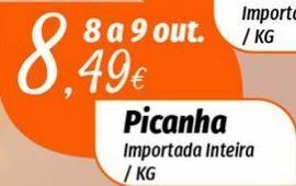 Miranda Supermercados Picanha promoção