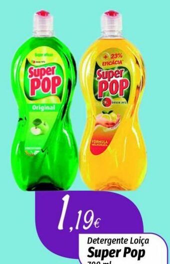 Detergente lavalouça super pop