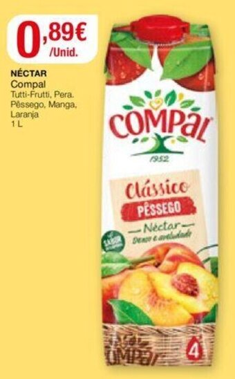 Intermarché Néctar Compal 1L promoção