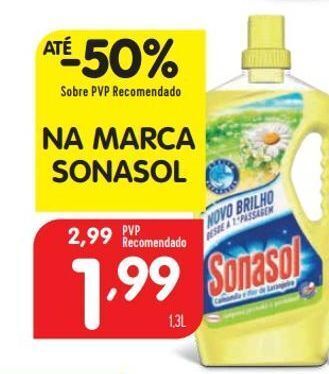 Minipreço Limpadores sonasol promoção