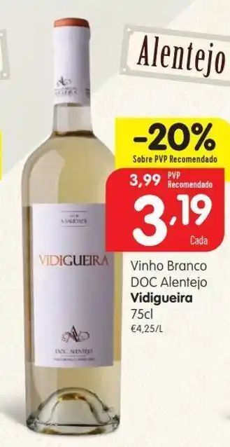Minipreço Vinho branco vidigueira promoção
