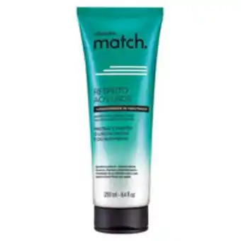 O Boticário Match respeito aos lisos condicionador de manutenção, 250ml promoção