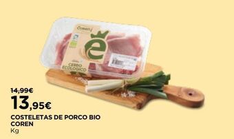 El Corte Inglés Carne suína coren promoção