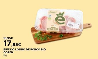 El Corte Inglés Carne suína coren promoção