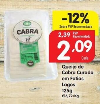 Minipreço Queijo de cabra lagos promoção