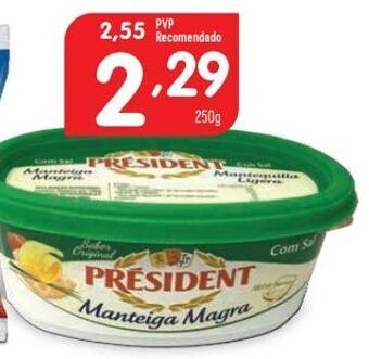 Minipreço Manteiga président promoção