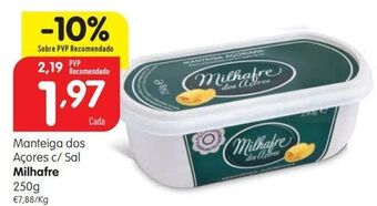 Minipreço Manteiga milhafre promoção