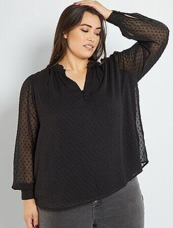 Kiabi Blusa a ponto cheio promoção