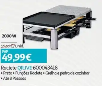 Auchan Raclete qilive:preto q.5642 600043418 promoção