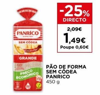 El Corte Inglés Pão sem casca panrico promoção