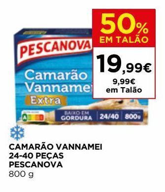 El Corte Inglés Camarão pescanova promoção