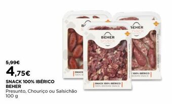 El Corte Inglés Snacks promoção