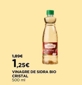 El Corte Inglés Vinagre cristal promoção