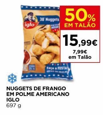 El Corte Inglés Nuggets de frango iglo promoção