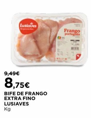 El Corte Inglés Filé de frango lusiaves promoção