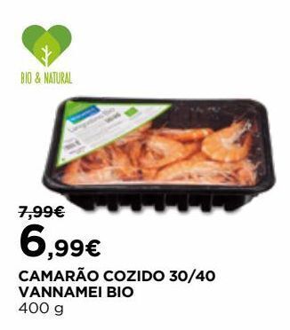 El Corte Inglés Camarão cozido promoção