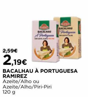 El Corte Inglés Bacalhau ramirez promoção