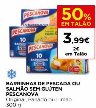 El Corte Inglés Palitos de peixe pescanova promoção