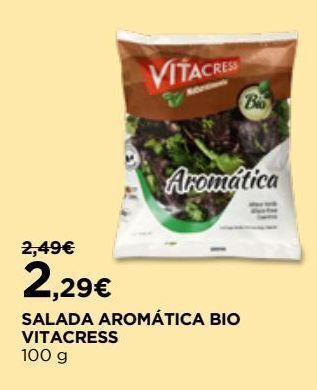 El Corte Inglés Saladas prontas vitacress promoção