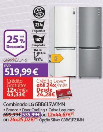 Auchan Combinado lg promoção