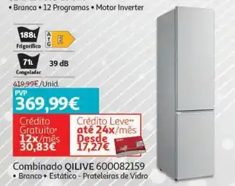 Auchan Combinado qilive:branco 600082159 promoção
