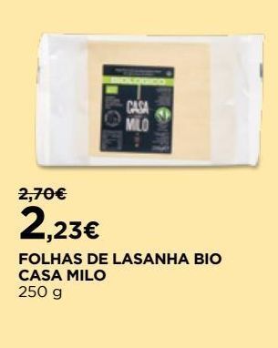 El Corte Inglés Massa para lasanha promoção