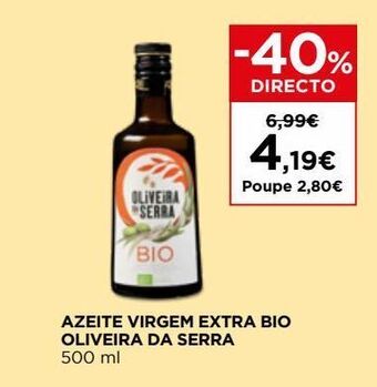 El Corte Inglés Azeite extravirgem oliveira da serra promoção