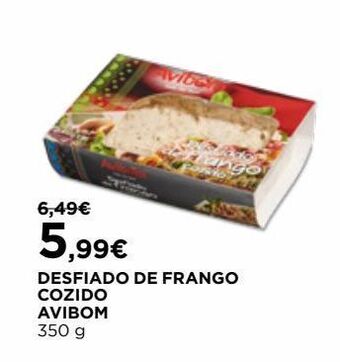 El Corte Inglés Frango avibom promoção