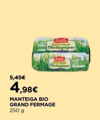 El Corte Inglés Manteiga promoção