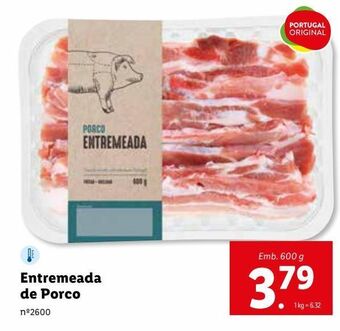 Lidl Entremeada promoção