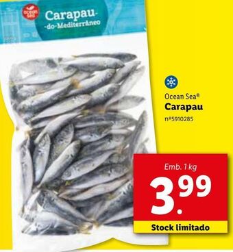 Lidl Peixe congelado ocean sea promoção