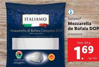 Lidl Mussarela italiamo promoção