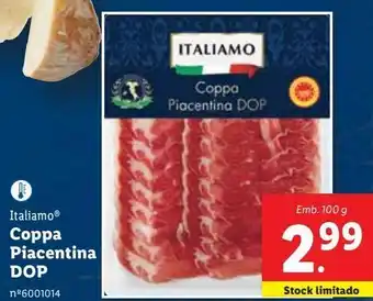 Lidl Lombo curado italiamo promoção