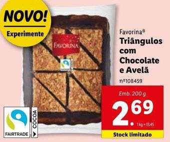 Lidl Bolos favorina promoção