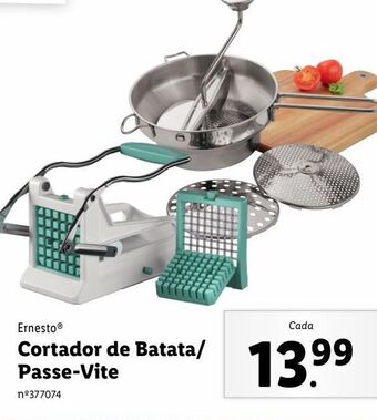 Lidl Cortadores de alimentos ernesto promoção